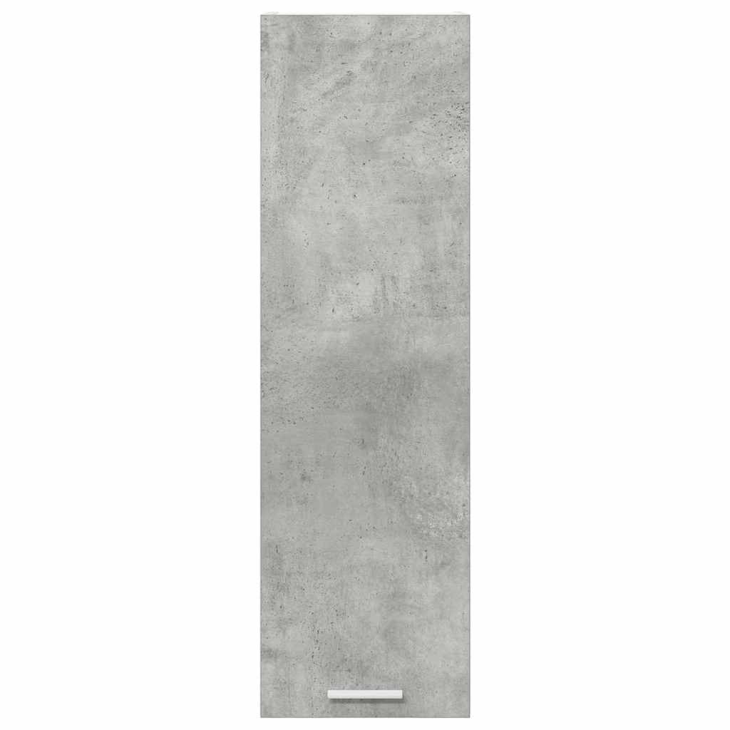 Hanging Cabinet Concrete Grey 30 x 31 x 100 cm Engineered Wood