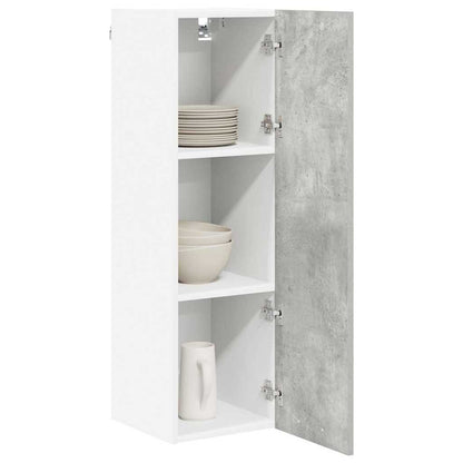 Hanging Cabinet Concrete Grey 30 x 31 x 100 cm Engineered Wood