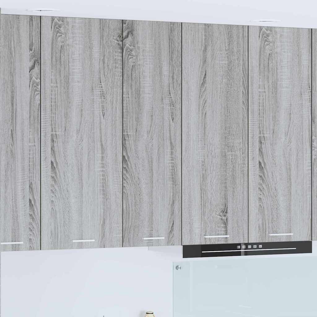 Hanging Cabinet Grey Sonoma 30 x 31 x 100 cm Engineered Wood