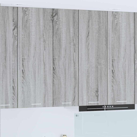 Hanging Cabinet Grey Sonoma 30 x 31 x 100 cm Engineered Wood