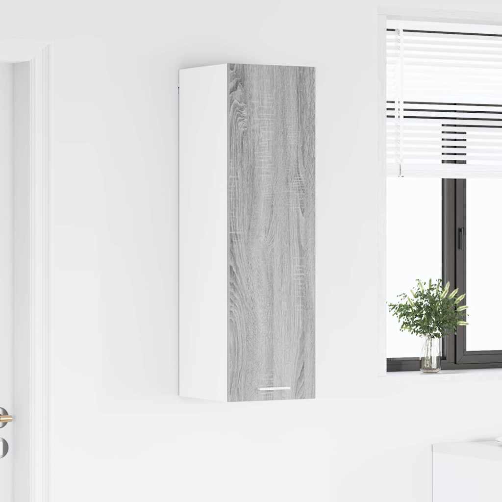 Hanging Cabinet Grey Sonoma 30 x 31 x 100 cm Engineered Wood