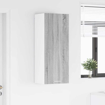 Hanging Cabinet with Storage Riga Grey Sonoma 40 x 31 x 100 cm