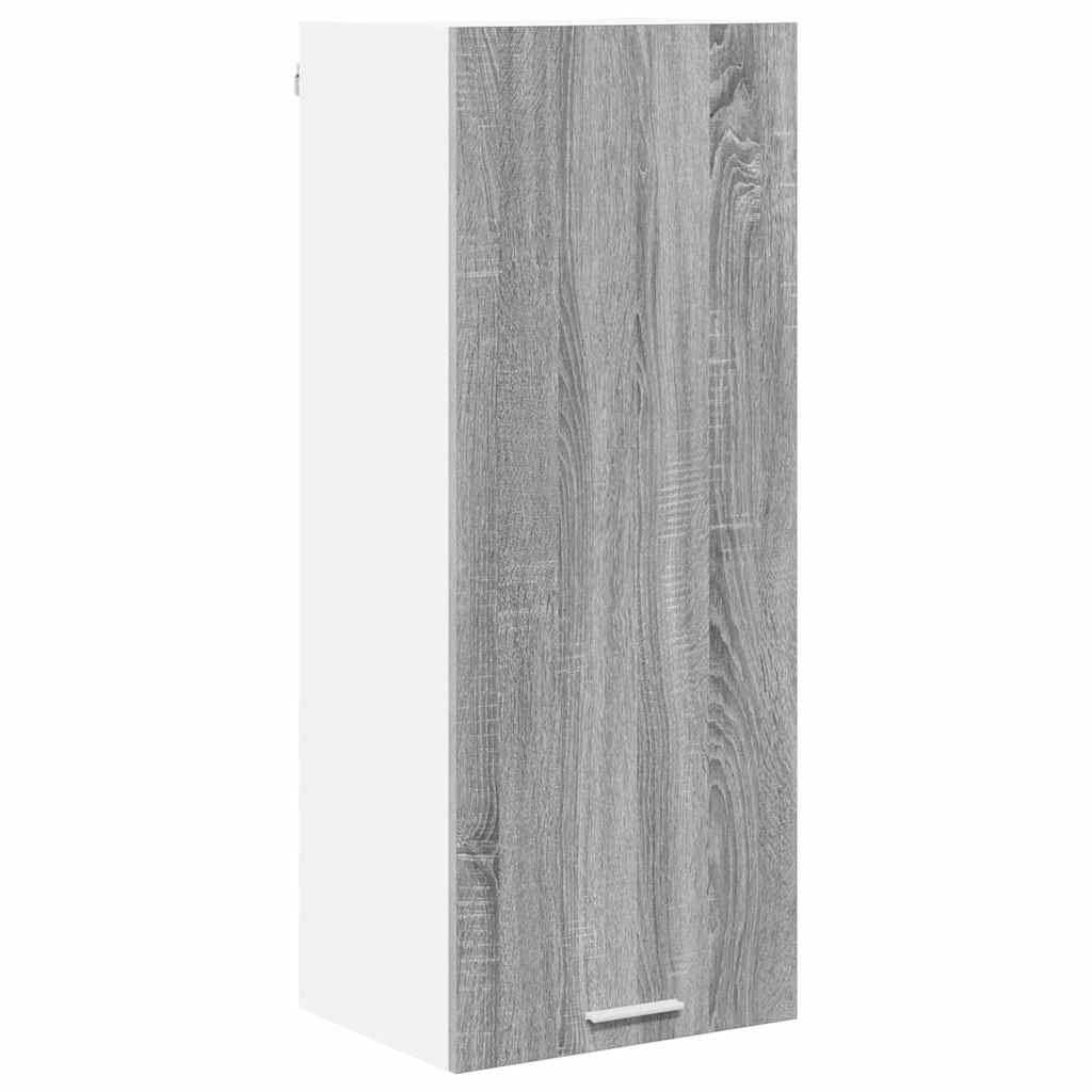 Hanging Cabinet with Storage Riga Grey Sonoma 40 x 31 x 100 cm