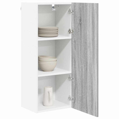 Hanging Cabinet with Storage Riga Grey Sonoma 40 x 31 x 100 cm