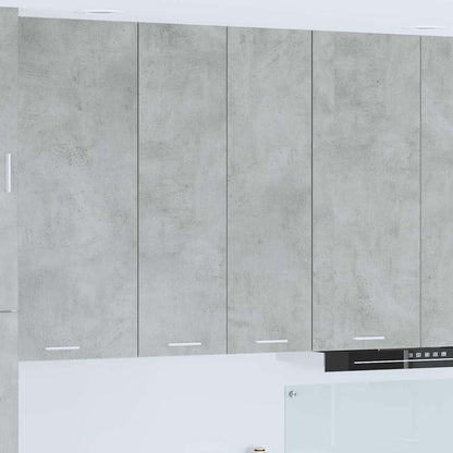 Hanging Cabinet Concrete Grey 60 x 31 x 100 cm Engineered Wood