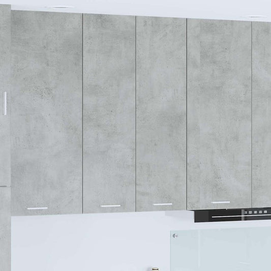 Hanging Cabinet Concrete Grey 60 x 31 x 100 cm Engineered Wood