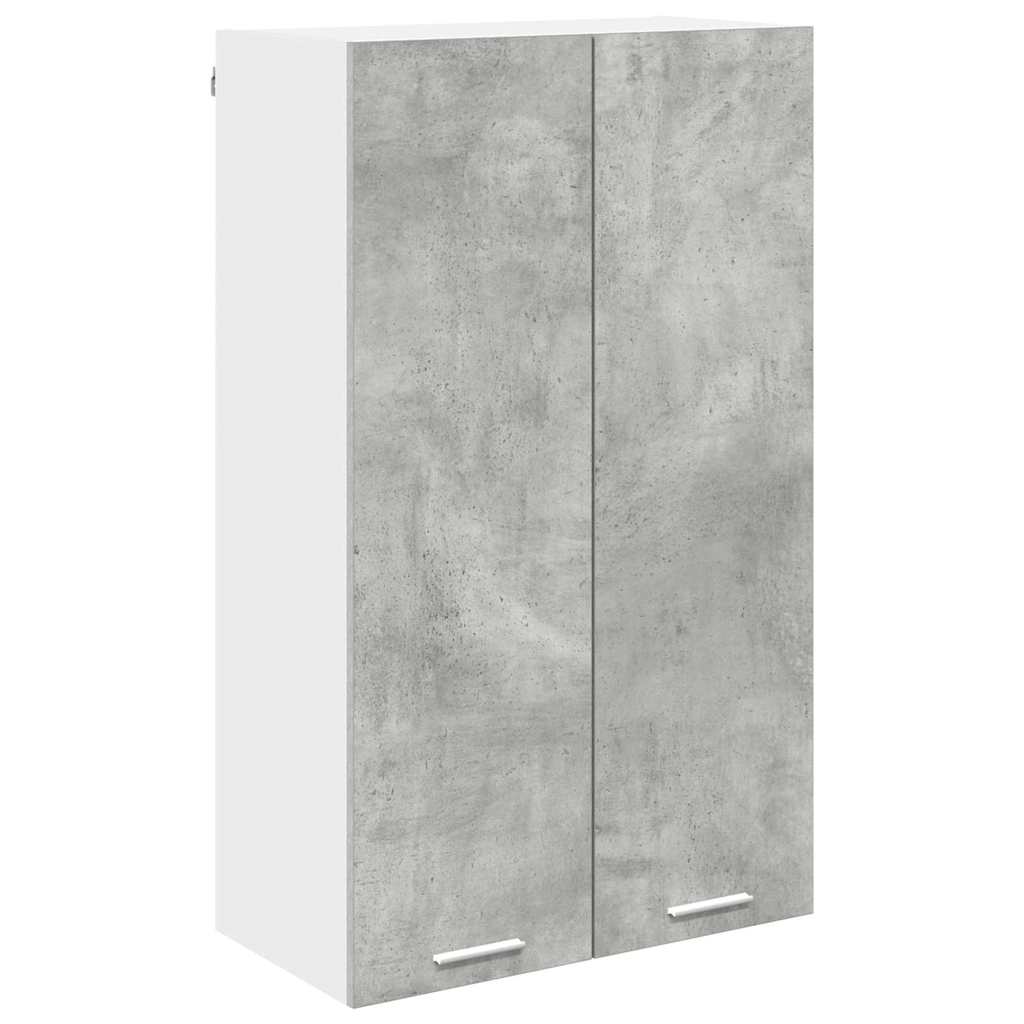 Hanging Cabinet Concrete Grey 60 x 31 x 100 cm Engineered Wood