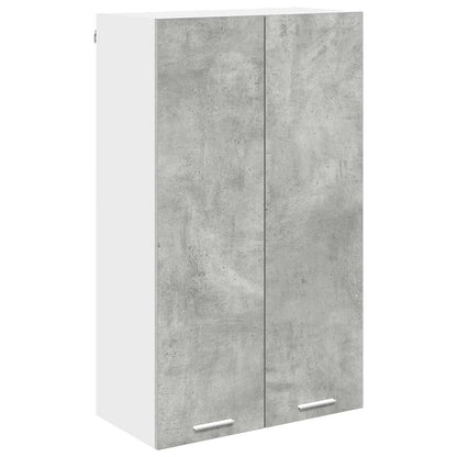Hanging Cabinet Concrete Grey 60 x 31 x 100 cm Engineered Wood
