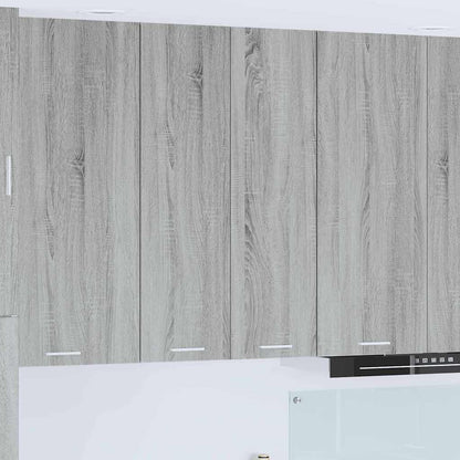 Hanging Cabinet Grey Sonoma 60 x 31 x 100 cm Engineered Wood