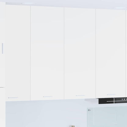 Hanging Cabinet White 80 x 31 x 100 cm Engineered Wood