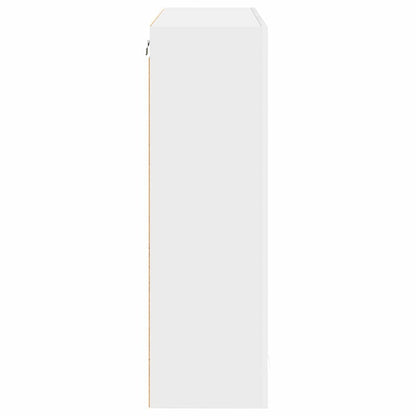 Hanging Cabinet White 80 x 31 x 100 cm Engineered Wood