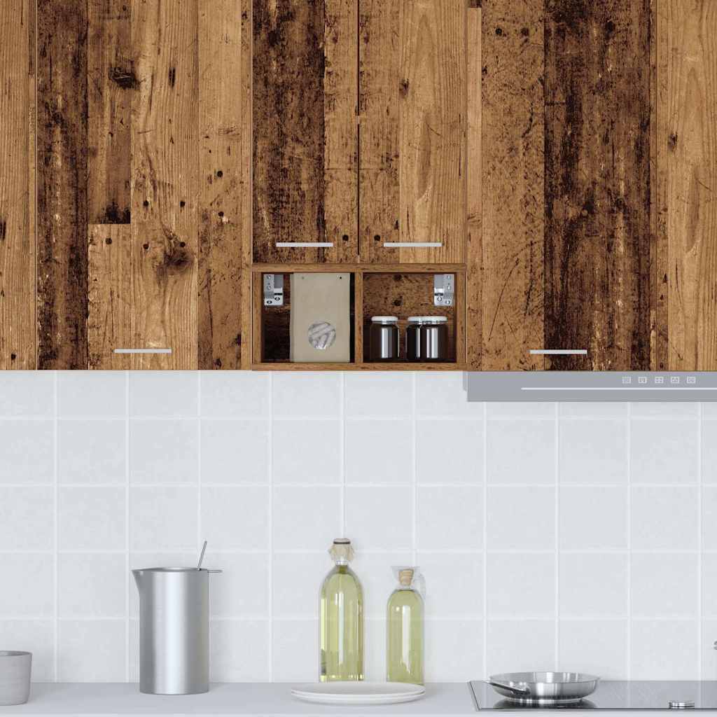 Hanging Cabinet Old Wood 20 x 29.5 x 40 cm Engineered Wood