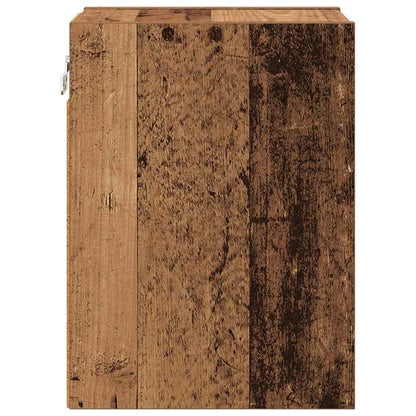 Hanging Cabinet Old Wood 20 x 29.5 x 40 cm Engineered Wood