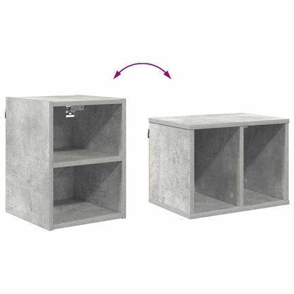 Hanging Cabinet Concrete Grey 30 x 29.5 x 40 cm Engineered Wood