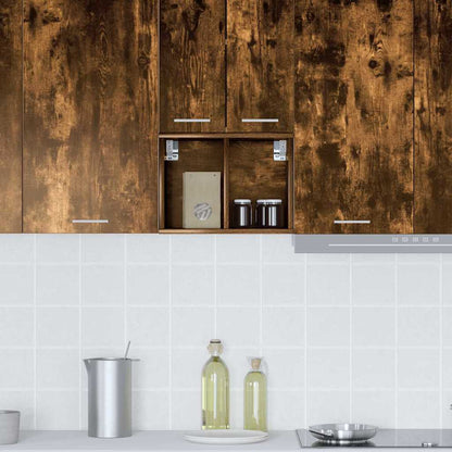 Hanging Cabinet Smoked Oak 30 x 29.5 x 40 cm Engineered Wood