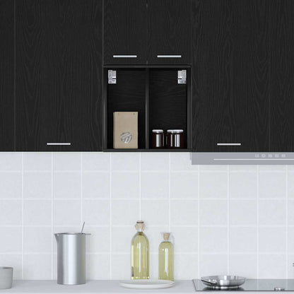 Hanging Cabinet Black Oak 40 x 29.5 x 40 cm Engineered Wood