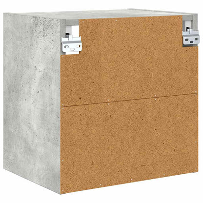 Hanging Cabinet Concrete Grey 40 x 29.5 x 40 cm Engineered Wood