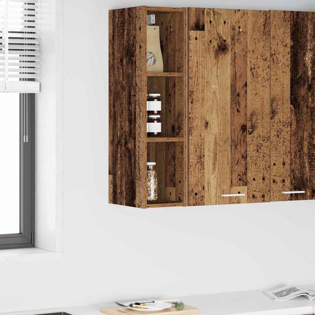 Hanging Cabinet Old Wood 20 x 29.5 x 80 cm Engineered Wood