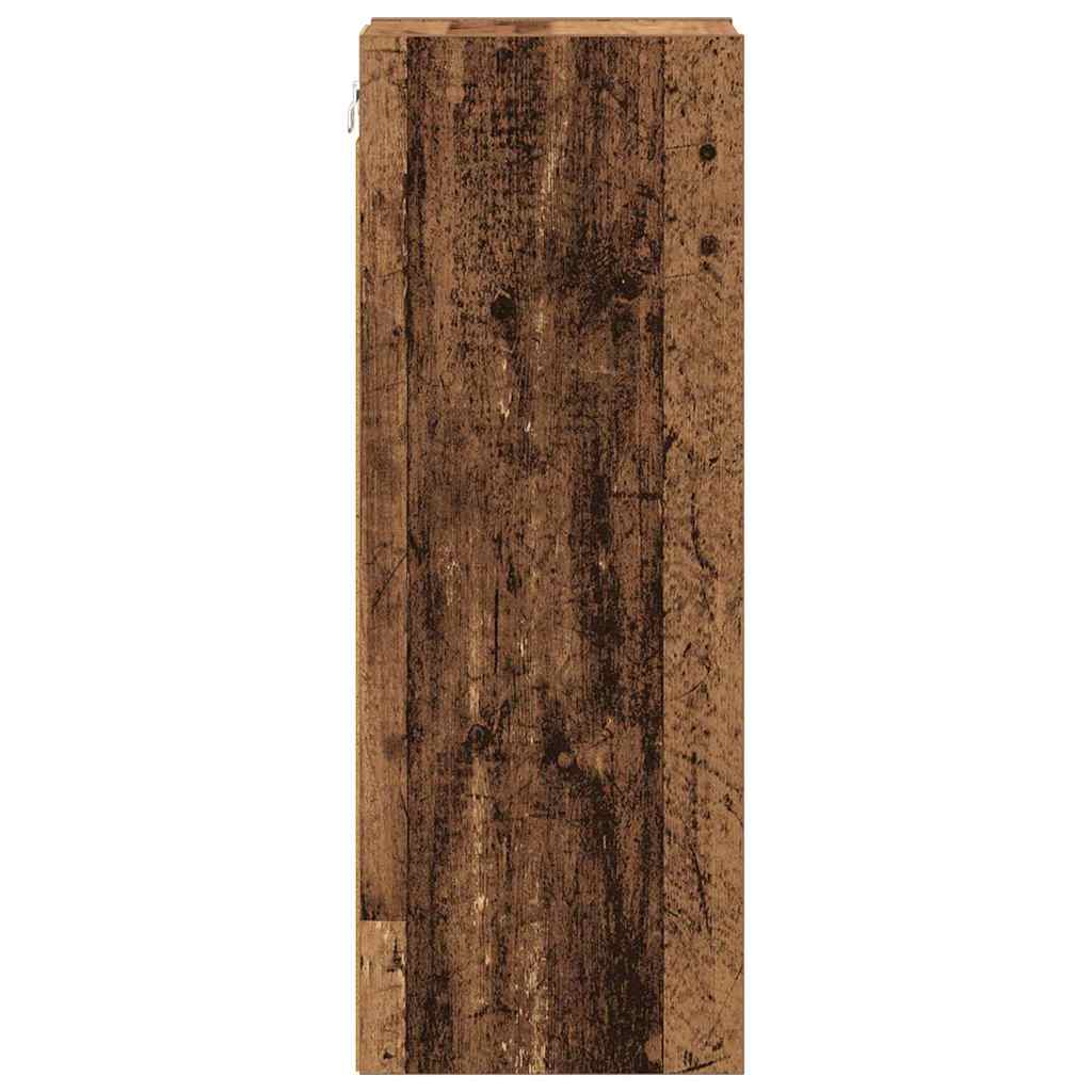 Hanging Cabinet Old Wood 20 x 29.5 x 80 cm Engineered Wood