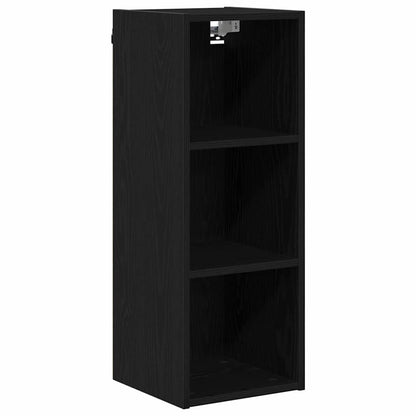 Hanging Cabinet Black Oak 30 x 29.5 x 80 cm Engineered Wood