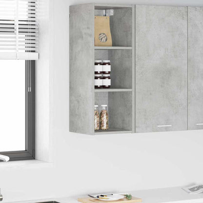 Hanging Cabinet Concrete Grey 30 x 29.5 x 80 cm Engineered Wood