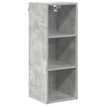 Hanging Cabinet Concrete Grey 30 x 29.5 x 80 cm Engineered Wood