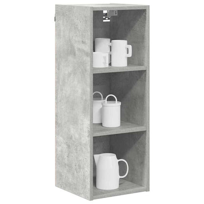 Hanging Cabinet Concrete Grey 30 x 29.5 x 80 cm Engineered Wood