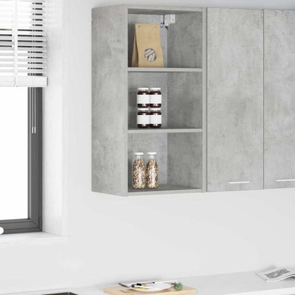 Hanging Cabinet Concrete Grey 40 x 29.5 x 80 cm Engineered Wood