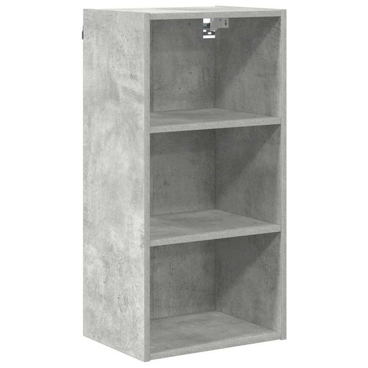 Hanging Cabinet Concrete Grey 40 x 29.5 x 80 cm Engineered Wood
