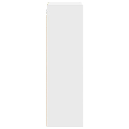 Hanging Cabinet White 40 x 29.5 x 100 cm Engineered Wood