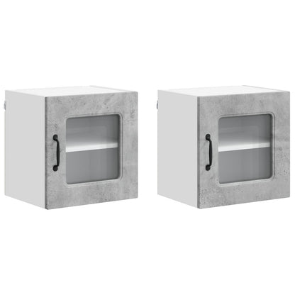 Dishwasher Panel Kalmar 2 pcs Concrete Grey 40 x 31 x 40 cm