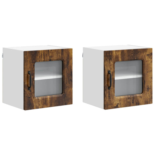 Dishwasher Panel KALMAR 2 pcs Smoked Oak 40 x 31 x 40 cm