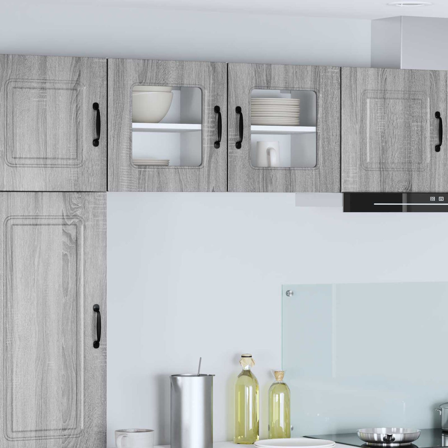 Dishwasher Panel Kalmar Grey Sonoma 40 x 31 x 40 cm