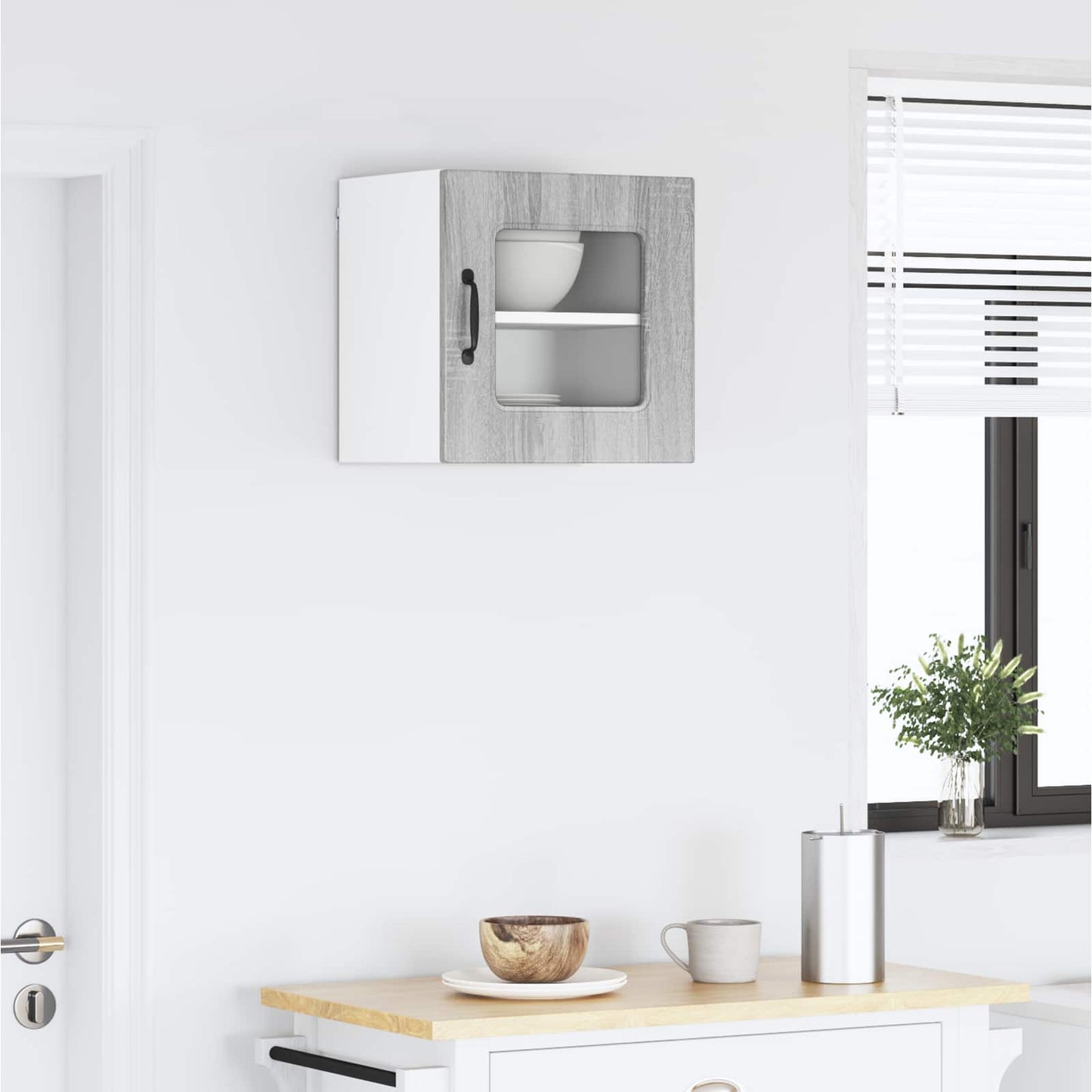Dishwasher Panel Kalmar Grey Sonoma 40 x 31 x 40 cm