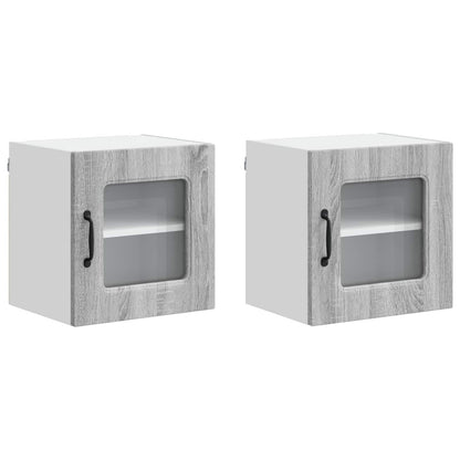 Dishwasher Panel Kalmar 2 pcs Grey Sonoma 40 x 31 x 40 cm
