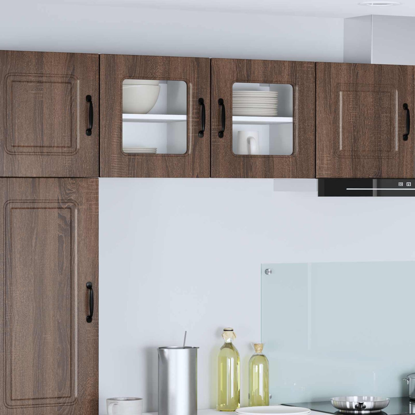 Dishwasher Panel Kalmar Brown Oak 40 x 31 x 40 cm