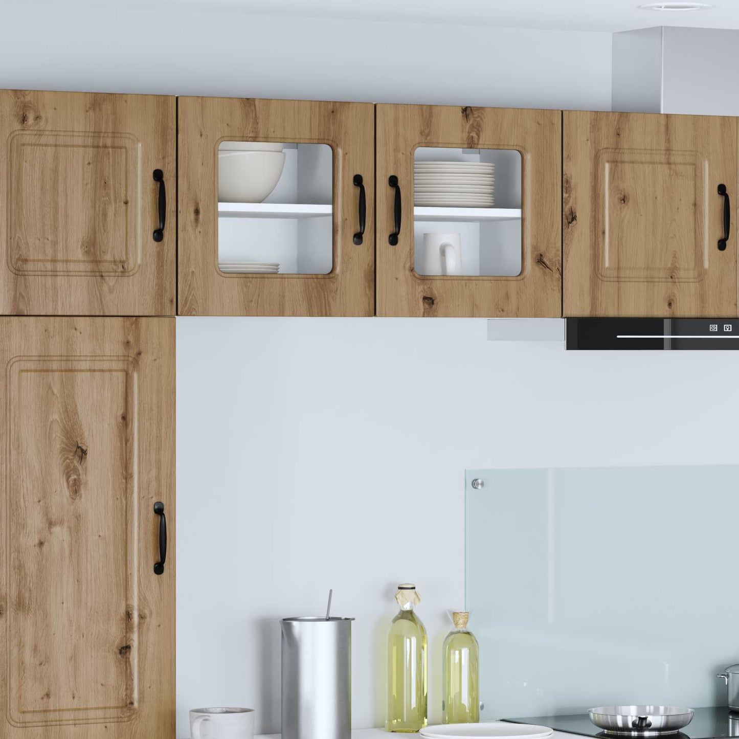 Dishwasher Panel Kalmar 2 pcs Artisan Oak Engineered Wood