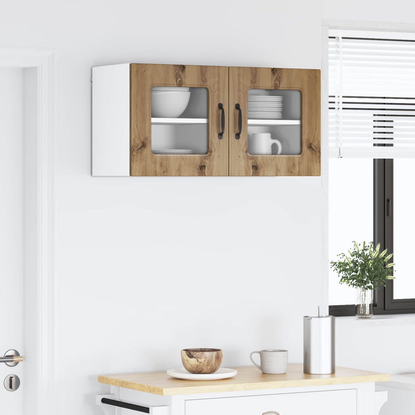 Dishwasher Panel Kalmar 2 pcs Artisan Oak Engineered Wood