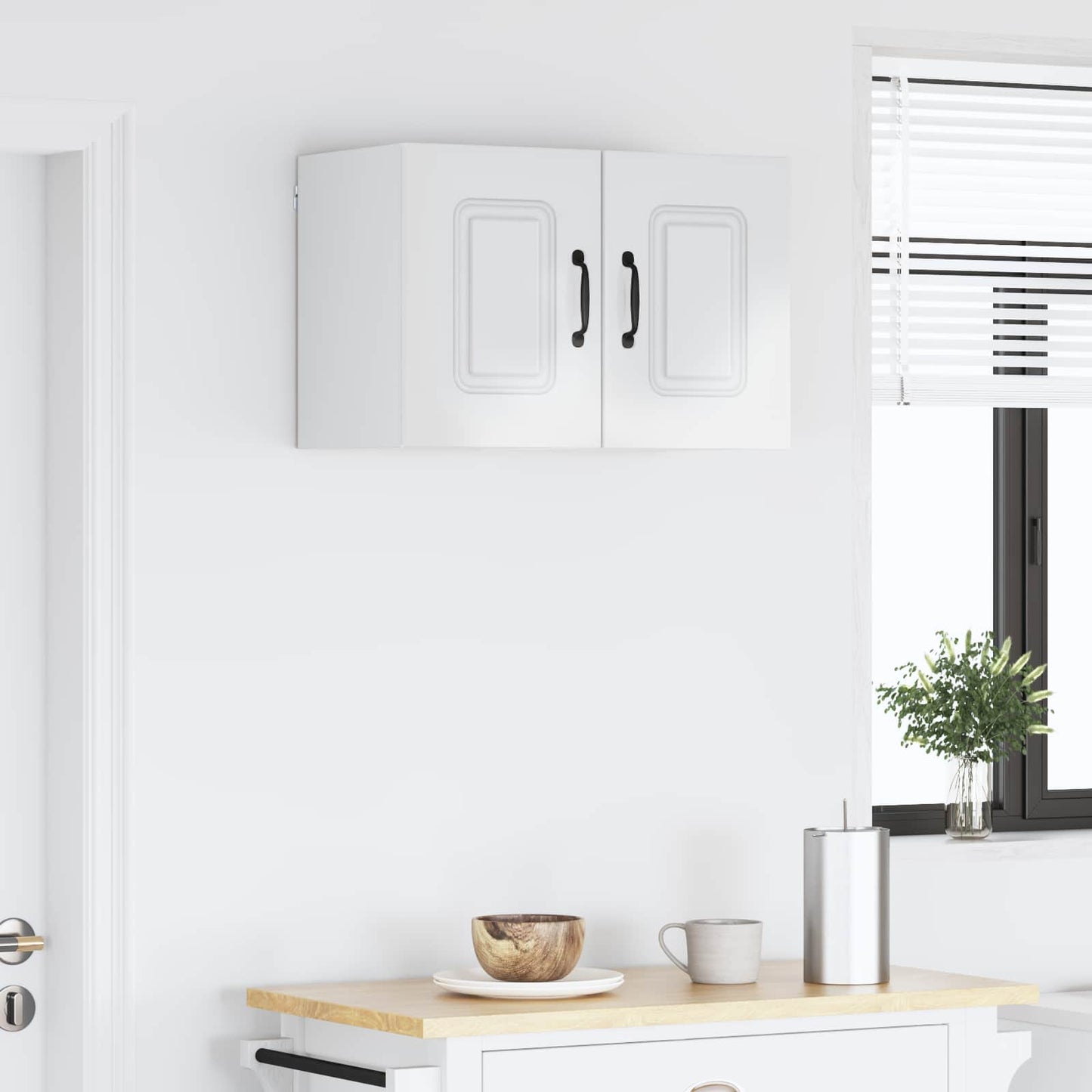 Dishwasher Panel Kalmar 2 pcs High Gloss White 30 x 31 x 40 cm