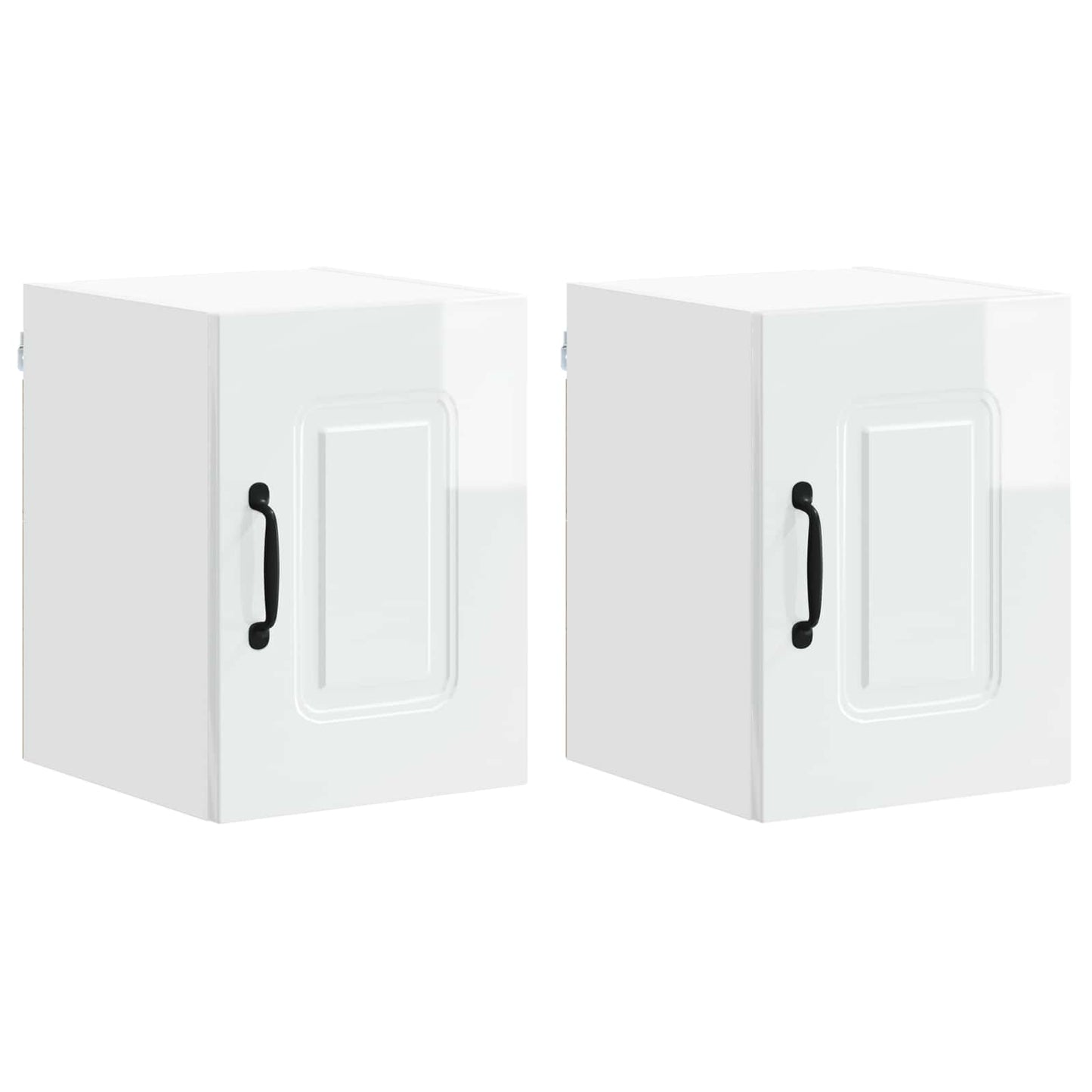 Dishwasher Panel Kalmar 2 pcs High Gloss White 30 x 31 x 40 cm