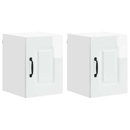Dishwasher Panel Kalmar 2 pcs High Gloss White 30 x 31 x 40 cm