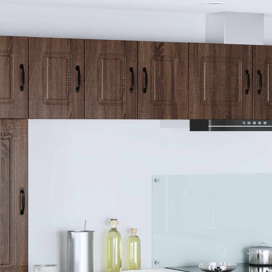 Dishwasher Panel Kalmar 2 pcs Brown Oak Engineered Wood