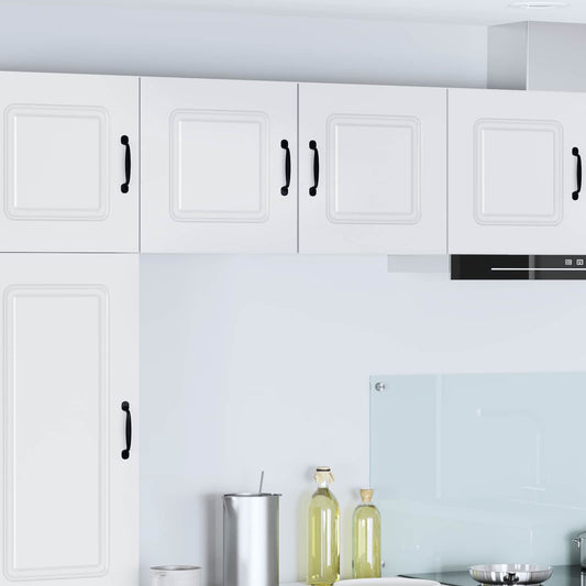 Dishwasher Panel Kalmar 2 pcs White Engineered Wood