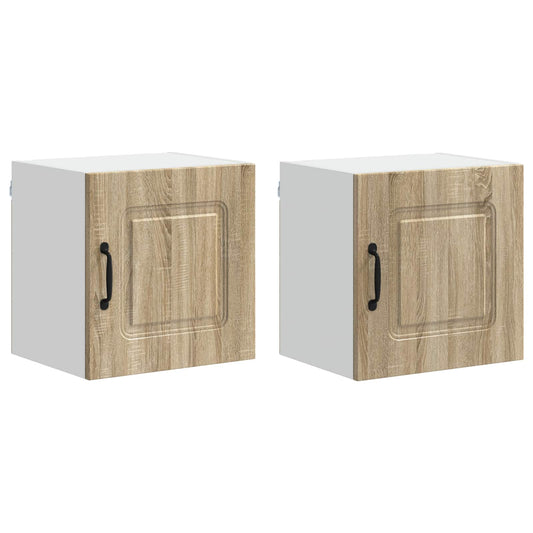 Dishwasher Panel Kalmar 2 pcs Sonoma Oak Engineered Wood