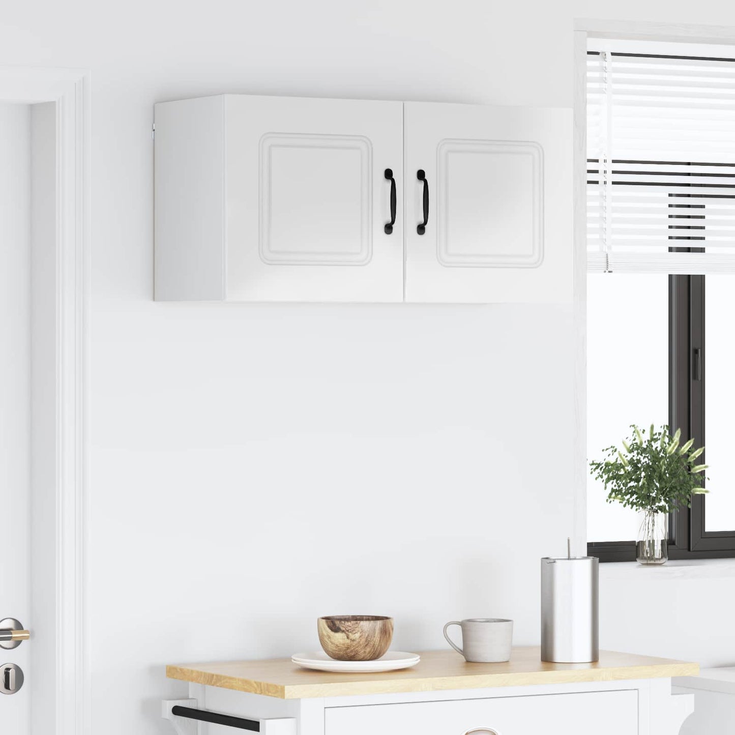 Dishwasher Panel Kalmar 2 pcs High Gloss White 40 x 31 x 40 cm