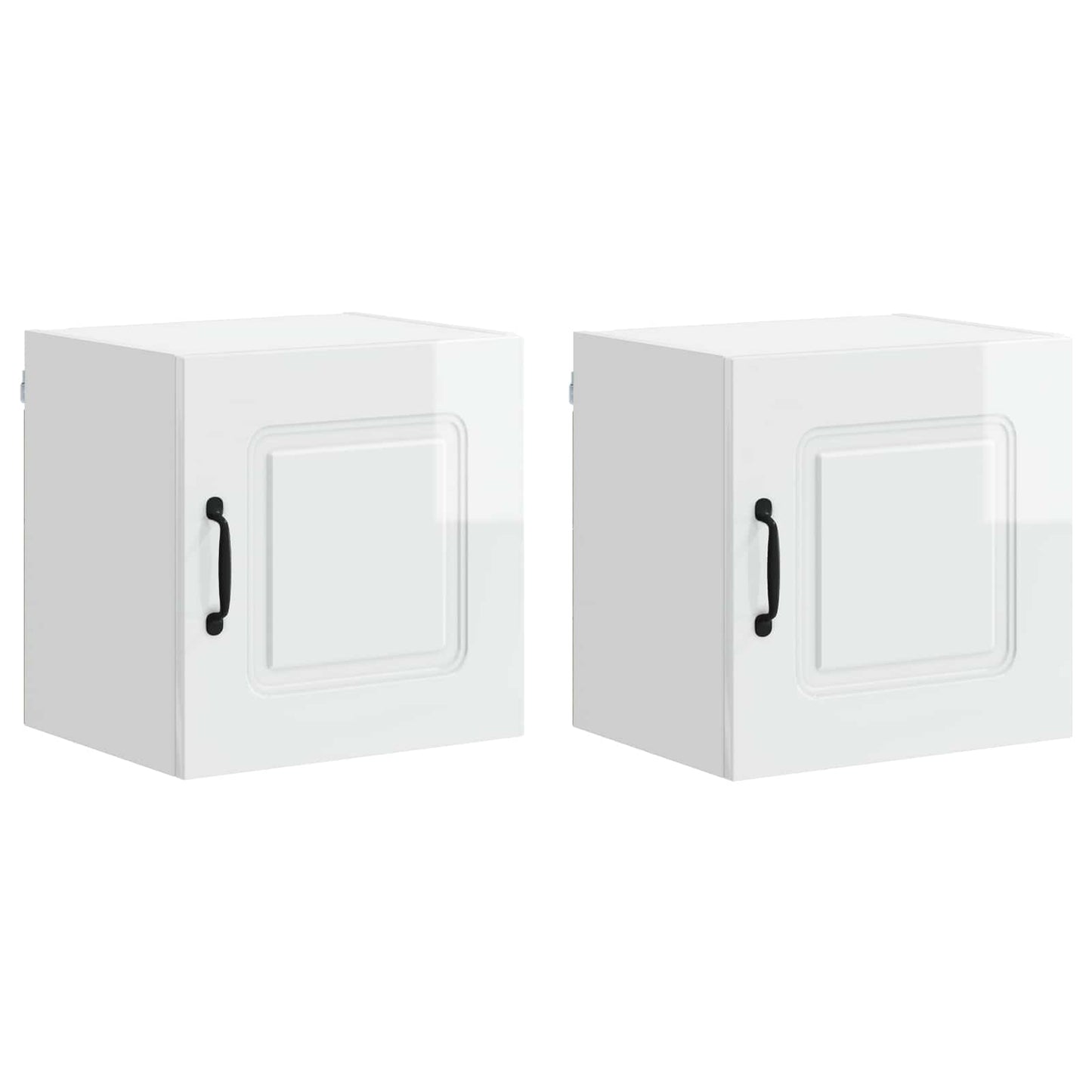 Dishwasher Panel Kalmar 2 pcs High Gloss White 40 x 31 x 40 cm