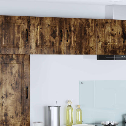 Dishwasher Panel Kalmar 2 pcs Smoked Oak 40 x 31 x 40 cm