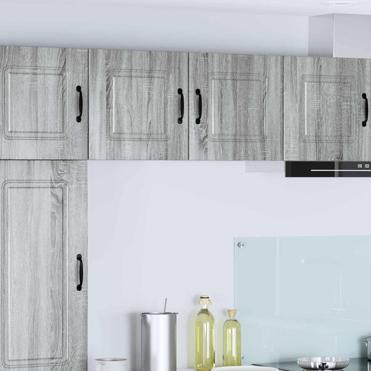 Dishwasher Panel Kalmar 2 pcs Grey Sonoma Engineered Wood