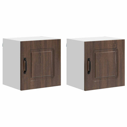Dishwasher Panel Kalmar 2 pcs Brown Oak 40 x 31 x 40 cm