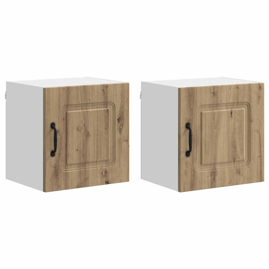 Dishwasher Panel Kalmar 2 pcs Artisan Oak Engineered Wood